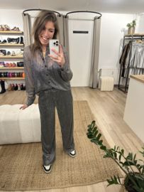 Glitter pants Raizzed - silver