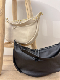 Leather crossbody bag 2.0 - black