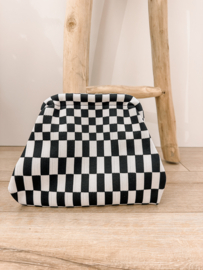 Toilet bag - block black/white
