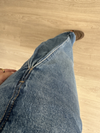 Wide leg jeans Queen Hearts - mid blue