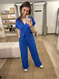 Basic jumpsuit Azzurro - cobalt