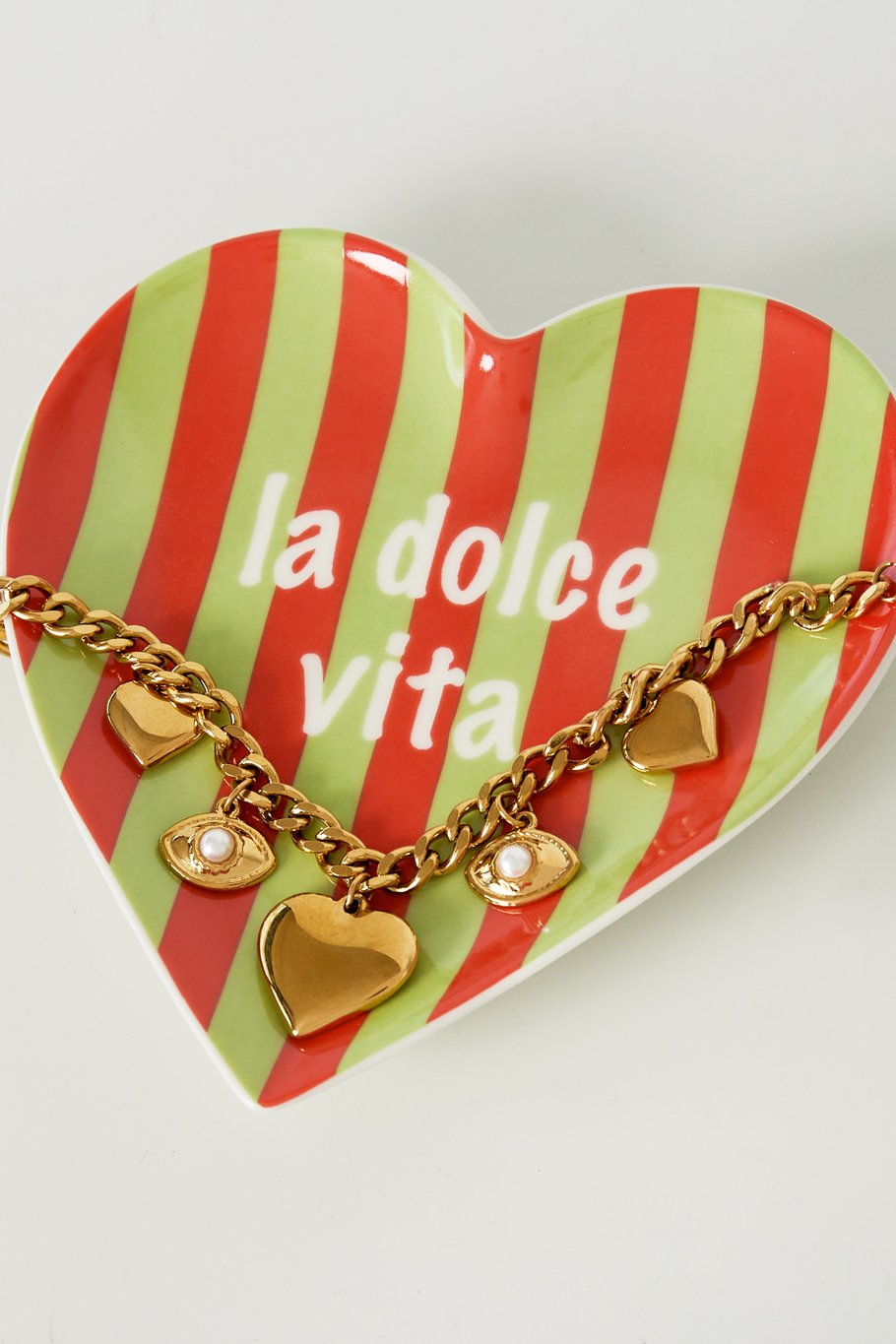 Heart jewelry tray - la dolce vita