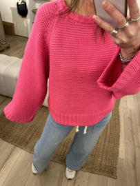 Knitted pull Azzurro - pink