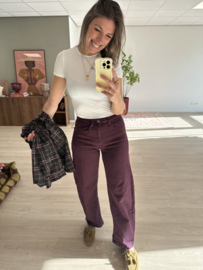 Barrel jeans - aubergine/purple