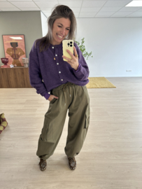 Cashmere longsleeve - purple