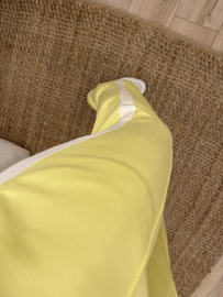 Soft stripe stitch pants Azzurro - lime