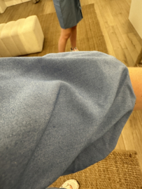 Puff jeans dress Azzurro - blue
