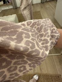Panter puff blouse Azzurro - brown
