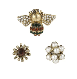 Broche - trio bee