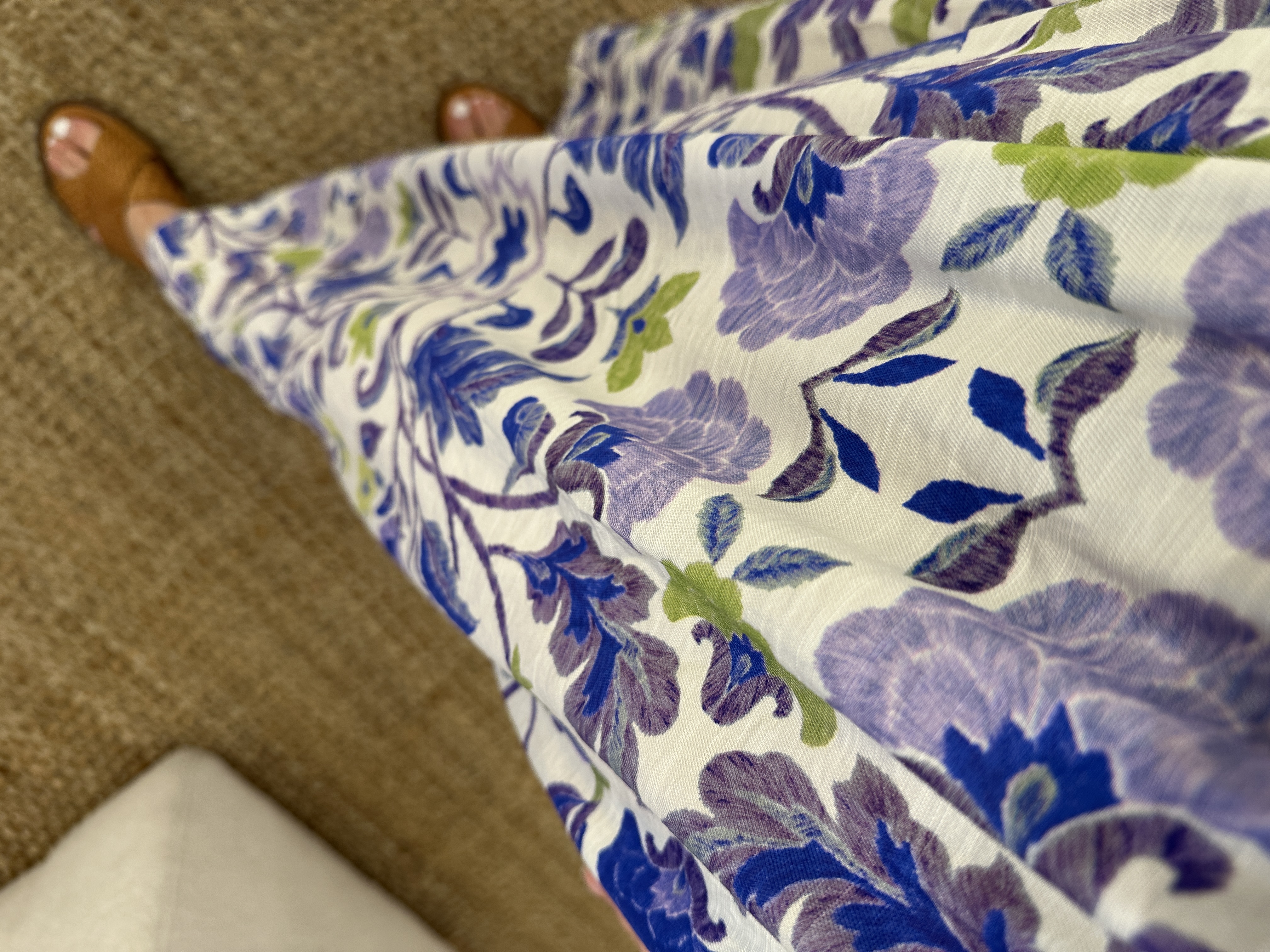 Print summer set Azzurro - lila/blue