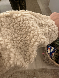 Teddy jacket Azzurro - beige