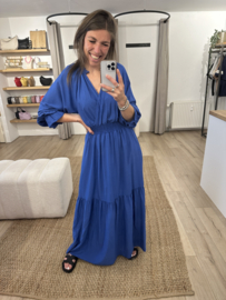 Maxi dress Azzurro - cobalt