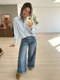 Pearl blouse Azzurro - blue light