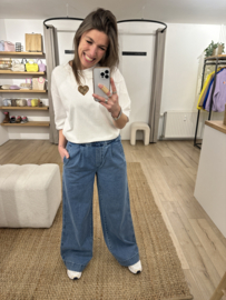 Denim pants Azzurro - blue