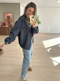 Blazer cardigan - blue
