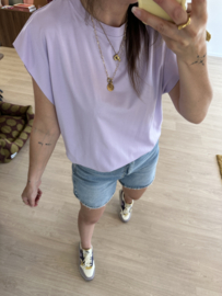 Basic elastic top - lila