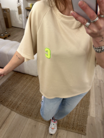 Soft C-tee - beige