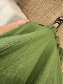 Summer long dress - green
