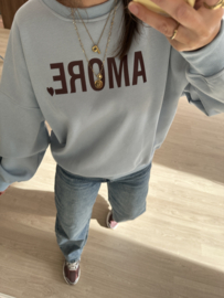Amore sweater Azzurro - blue light