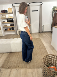 Wide leg jeans Azzurro - dark blue