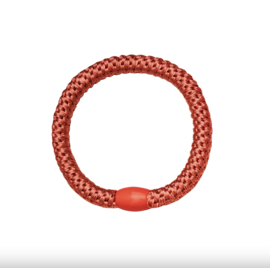 Hair tie bracelet - red