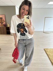 Dog tee - french teckel