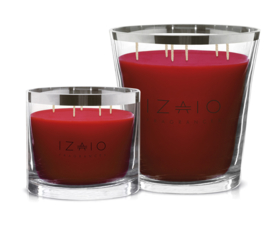 IZAIO CANDLE RIVA ARGENTO RED