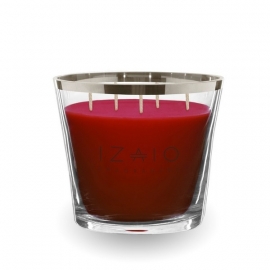 IZAIO CANDLE SOHO ARGENTO RED