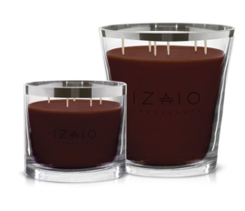 IZAIO CANDLE RIVA ARGENTO MYSTIC BROWN