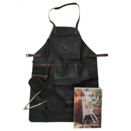 Leren BBQ Set