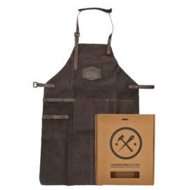 Leren BBQ schort