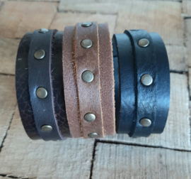 Leren Armband