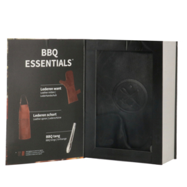 Leren BBQ Set