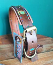 LEREN HALSBAND