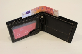 BEAR DESIGN Heren billfold - RO 7254 black