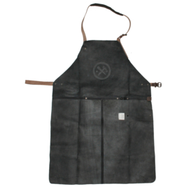Leren BBQ Set