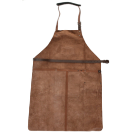 Leren BBQ schort