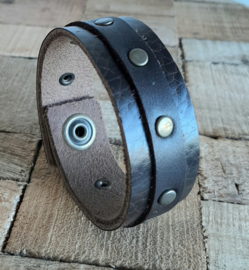 Leren Armband