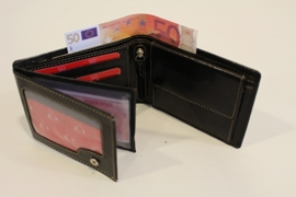 BEAR DESIGN Heren billfold - RO 7254 black