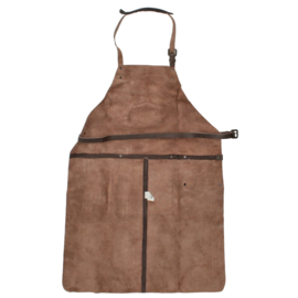 Leren BBQ schort