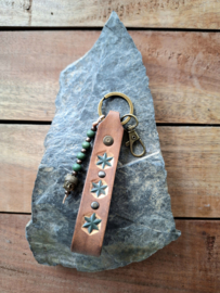 Leren Sleutelhanger