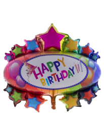 Folieballon Happy birthday