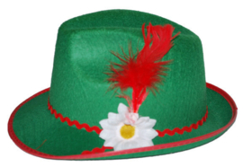 Groene Tiroler hoed