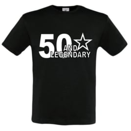 Shirt 50 jaar and legendary