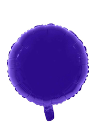 Folieballon rond paars