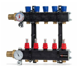 2 Groeps 20 m2 open verdeler baseline  legafstand +/- 10 cm hartmaat