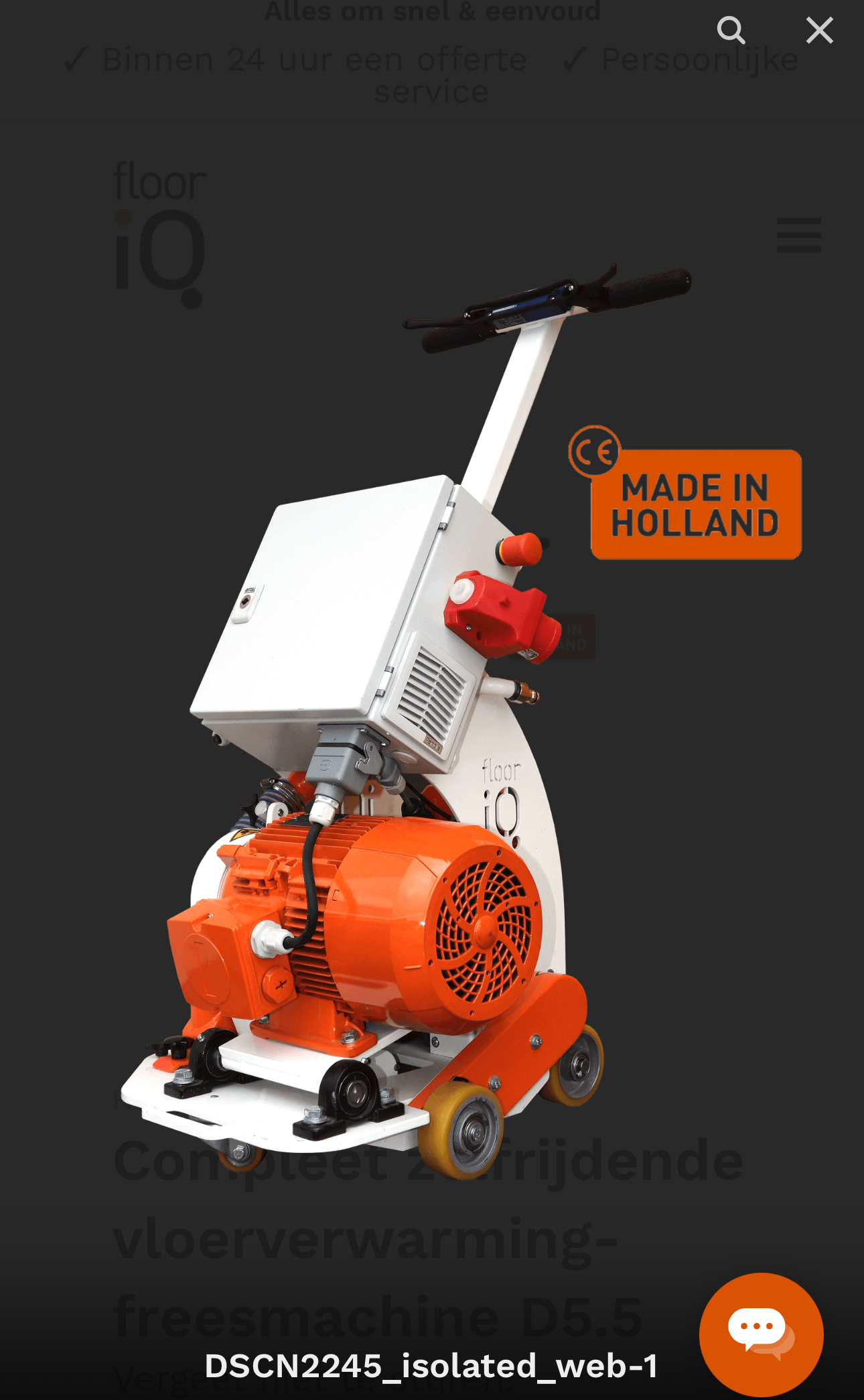 Vloerfrees Floor IQ 5.5 