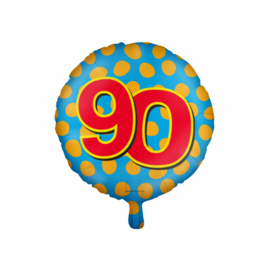 Folieballon Happy 90
