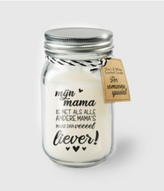 Black & White Candle -  mama