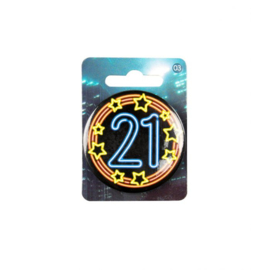 Button Neon 21